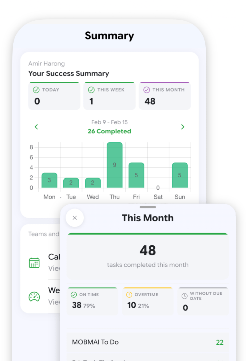 Summary Reports